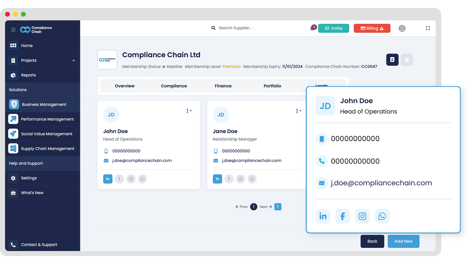Contact Directory